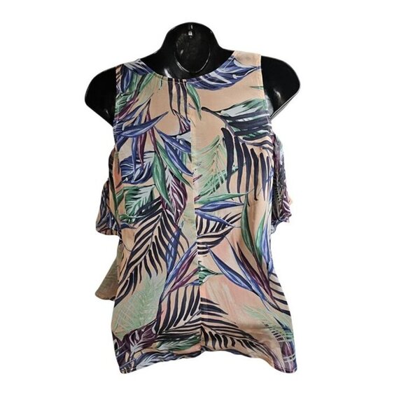 Show Me Your Mumu Tropical Off Shoulder Tank Small - Picture 2 of 5